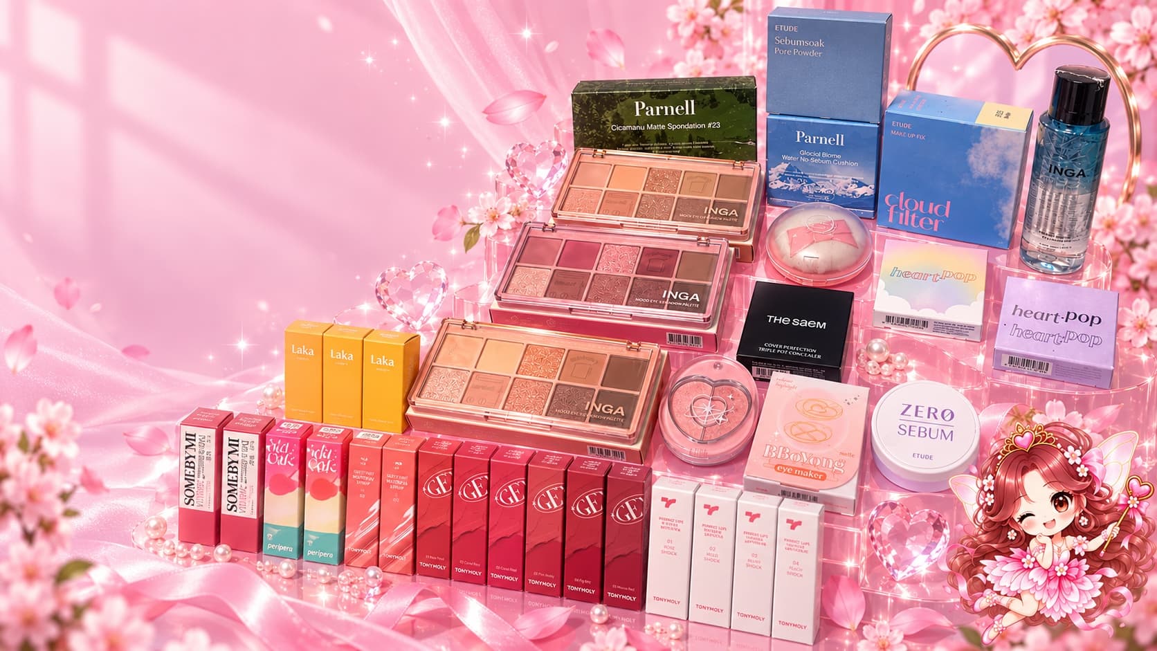 Korean makeup collection