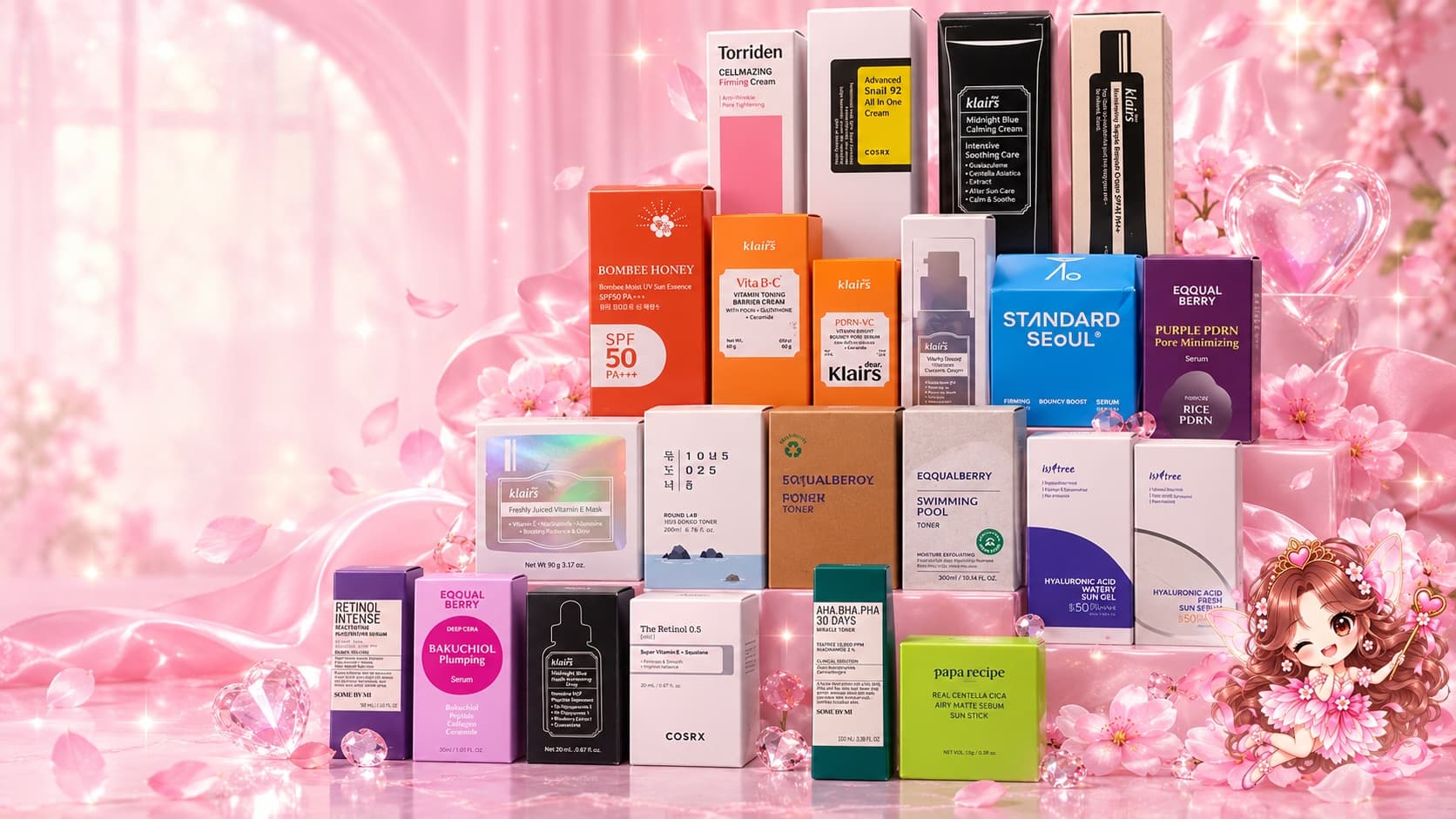Idol Fairies Beauty Korean skincare collection